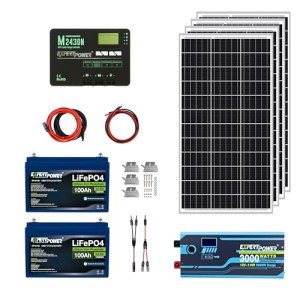 2.5KWH Solar Power Kit for RVs & Off-Grid