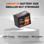 LiTime 12V 100Ah Bluetooth LiFePO4 Battery