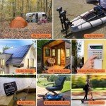 WEIZE 12V 100Ah Lithium Battery for Solar & RV
