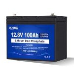 12V 100AH LiFePO4 Lithium Battery for Solar Use