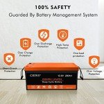 CHINS 12V 280AH LiFePO4 Lithium Battery with BMS