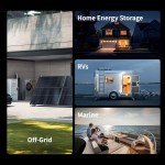 12V 100Ah LiFePO4 Lithium Battery with Smart BMS