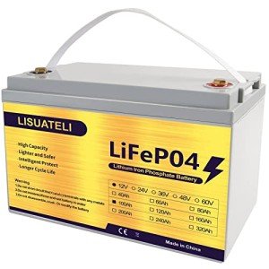 100Ah 12V LiFePO4 Lithium Battery for Solar Use