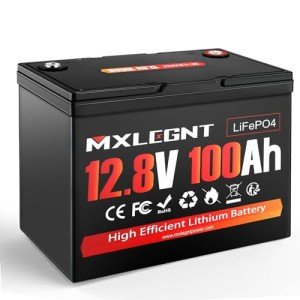 100Ah Lithium LiFePO4 Battery for Solar & RV