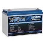 Weize 12V 100Ah Lithium Battery for Solar & RV