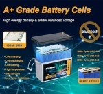 100Ah 24V Lithium LiFePO4 Battery with BMS