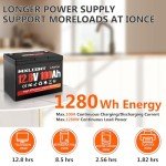 100Ah Lithium LiFePO4 Battery for Solar & RV