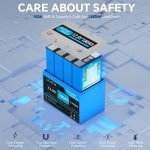 GrenerPower 12.8V 100Ah LiFePO4 Solar Battery