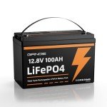 100Ah LiFePO4 Lithium Battery for Solar & RV