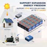 Meaycoty 12V 100Ah LiFePO4 Lithium Battery