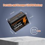 100Ah LiFePO4 Lithium Battery for Solar & RV