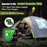 12V 23.4AH Lithium Battery for Solar & More