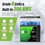 12V 23.4AH Lithium Battery for Solar & More