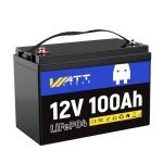 WattCycle 12V 100Ah LiFePO4 Lithium Battery