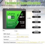 12V 23.4AH Lithium Battery for Solar & More