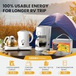 FEENCE 12V 100Ah LiFePO4 Solar Battery