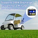 WattCycle 12V 100Ah LiFePO4 Lithium Battery