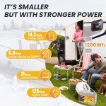 FEENCE 12V 100Ah LiFePO4 Solar Battery