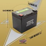 12V 35AH AGM Deep Cycle Battery for Solar
