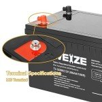 WEIZE 12V 200Ah Deep Cycle AGM Battery