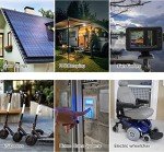 WEIZE 12V 100Ah Deep Cycle Battery for Solar