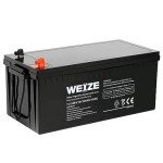 WEIZE 12V 200Ah AGM Deep Cycle Battery