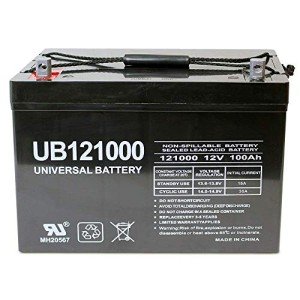 UPG 12V 100Ah Deep Cycle Solar Battery