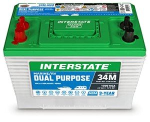 Interstate Batteries 12V AGM Dual Purpose Battery