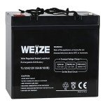 Weize 12V 55AH Deep Cycle Battery for Mobility