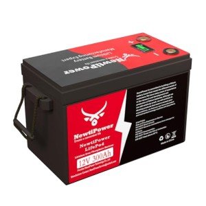 12V 300Ah LiFePO4 Lithium Battery for Off-Grid Use