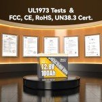 Power Queen 100Ah LiFePO4 Deep Cycle Lithium Battery