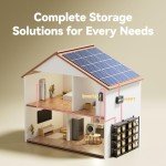 Power Queen 100Ah LiFePO4 Deep Cycle Lithium Battery