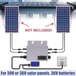 700W Solar Grid Tie Micro Inverter with LCD Display