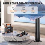 GRECELL 300W Portable Solar Power Station Generator