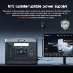 2400W Portable Solar Power Station with Panels