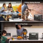 2400W Portable Solar Power Station with Panels