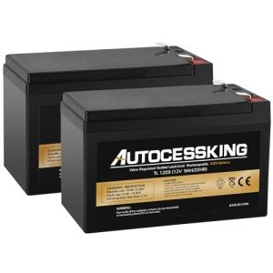 Autocessking 12V 9AH AGM Battery for UPS