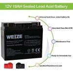 12V 18AH Sealed Lead Acid Rechargeable Battery