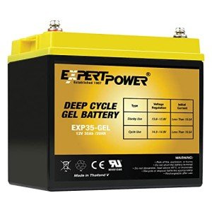 ExpertPower 12V 35AH Gel Battery for Solar Use