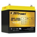ExpertPower 12V 35AH Gel Battery for Solar Use
