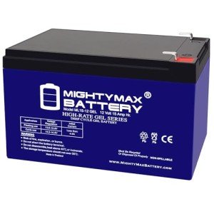 Mighty Max 12V 15AH Gel Battery for Goal Zero
