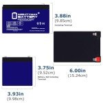 Mighty Max 12V 15AH Gel Battery for Goal Zero