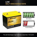 ExpertPower 12V 35AH Gel Battery for Solar Use