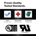 ExpertPower 2 Pack 12V 35AH Gel Deep Cycle Batteries