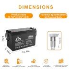 12V 100AH Deep Cycle Gel Battery for Solar