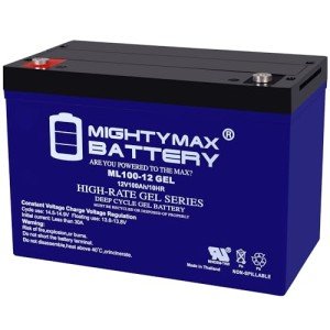 Mighty Max 12V 100Ah Gel Battery