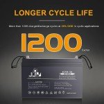 12V 100AH Deep Cycle Gel Battery for Solar