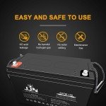 12V 100AH Deep Cycle Gel Battery for Solar