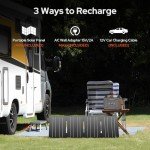 100W Portable Solar Generator with 40W Panel