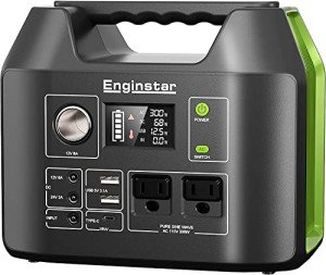 EnginStar 300W Portable Solar Generator for Outings